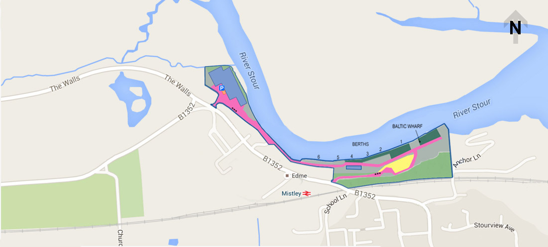 Mistley Port Plan 